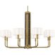 Chelsea 8 Light 40 inch Soft Brass Chandelier Ceiling Light